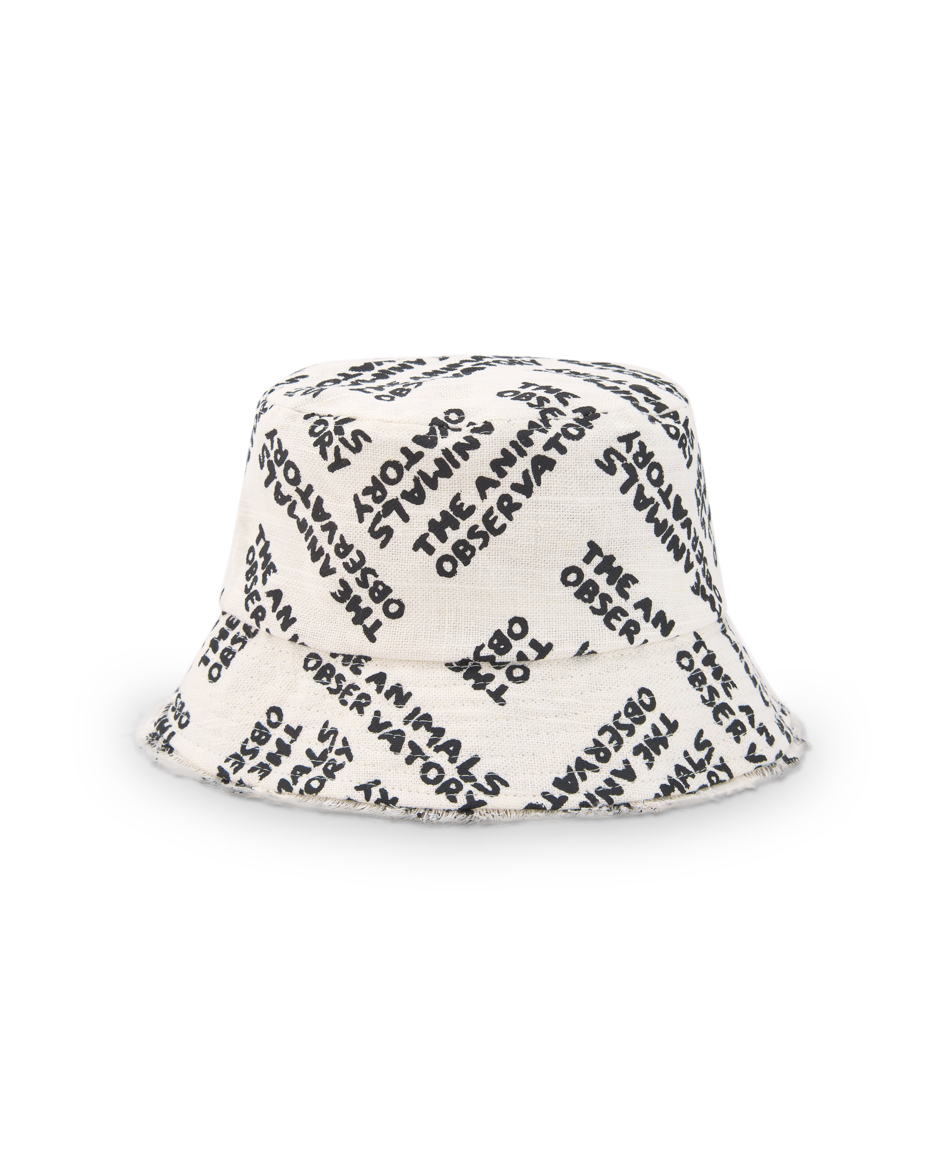 The Animals Observatory Starfish Bucket Hat - White / Black