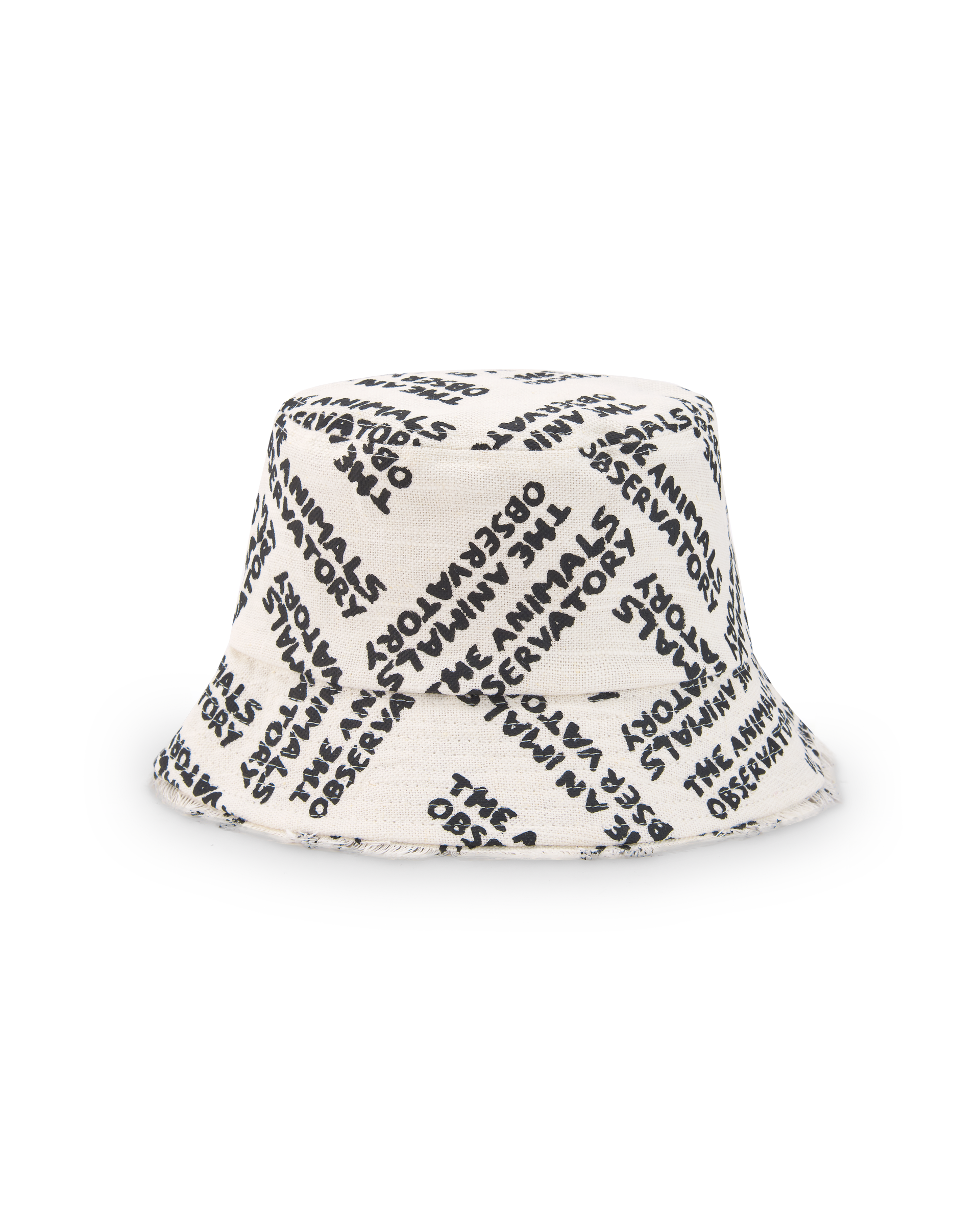 The Animals Observatory Starfish Bucket Hat - White / Black