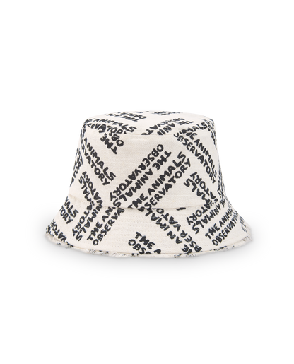 The Animals Observatory Starfish Bucket Hat - White / Black