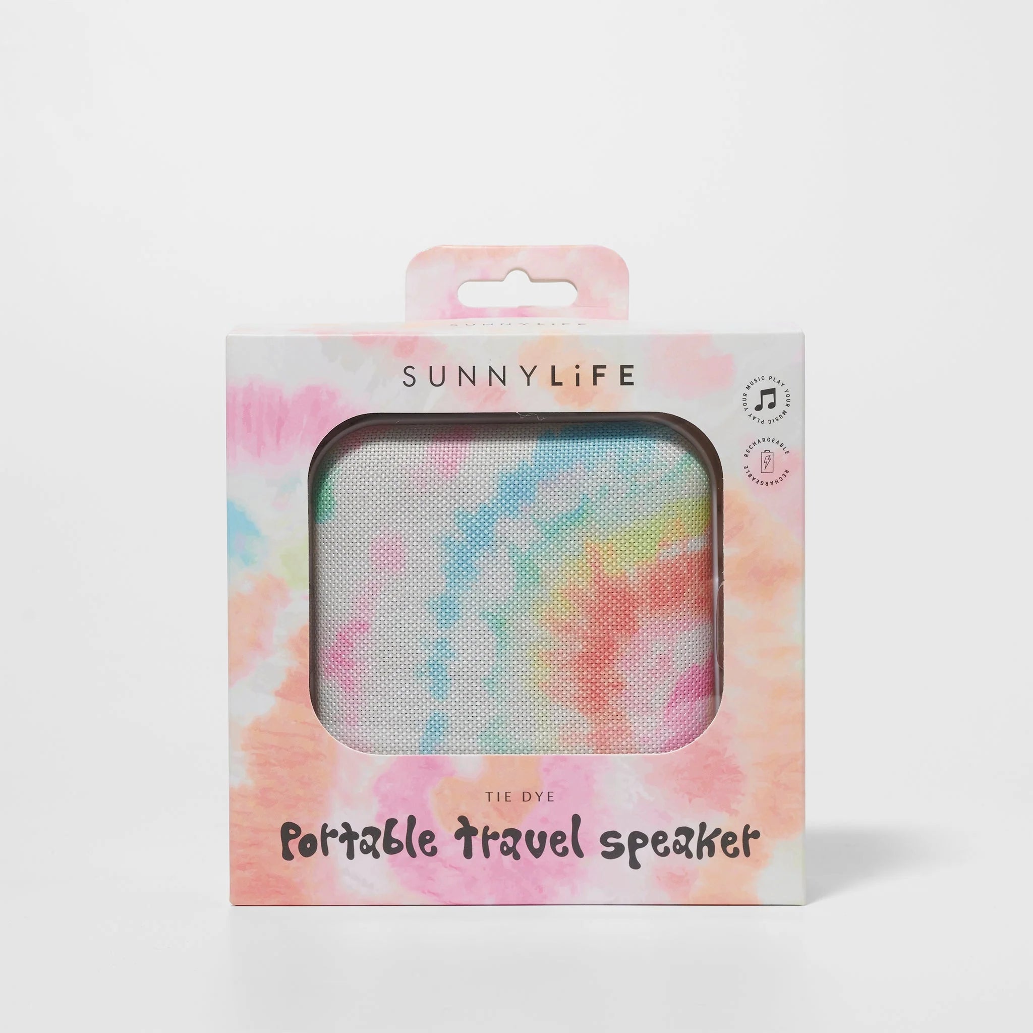 Sunny Life Portable Travel Speaker - Tie Dye