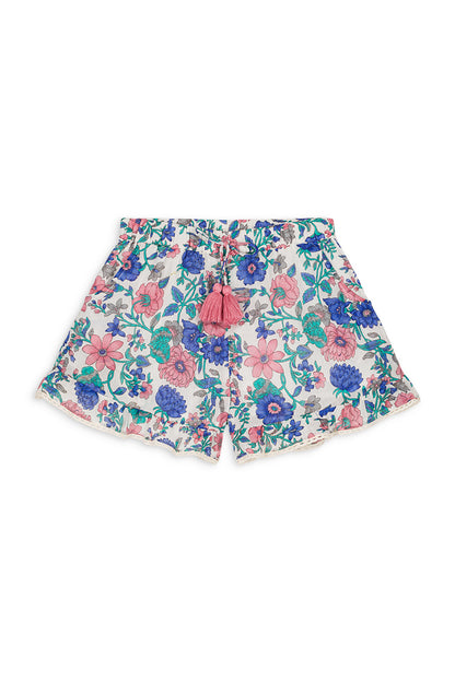 Louise Misha Shorts Vallaloid - Blue Summer Meadow