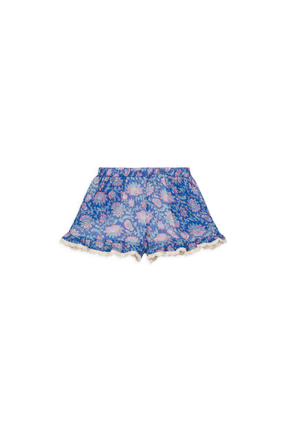 Louise Misha Vallaloid Shorts - Blue Capri Cove