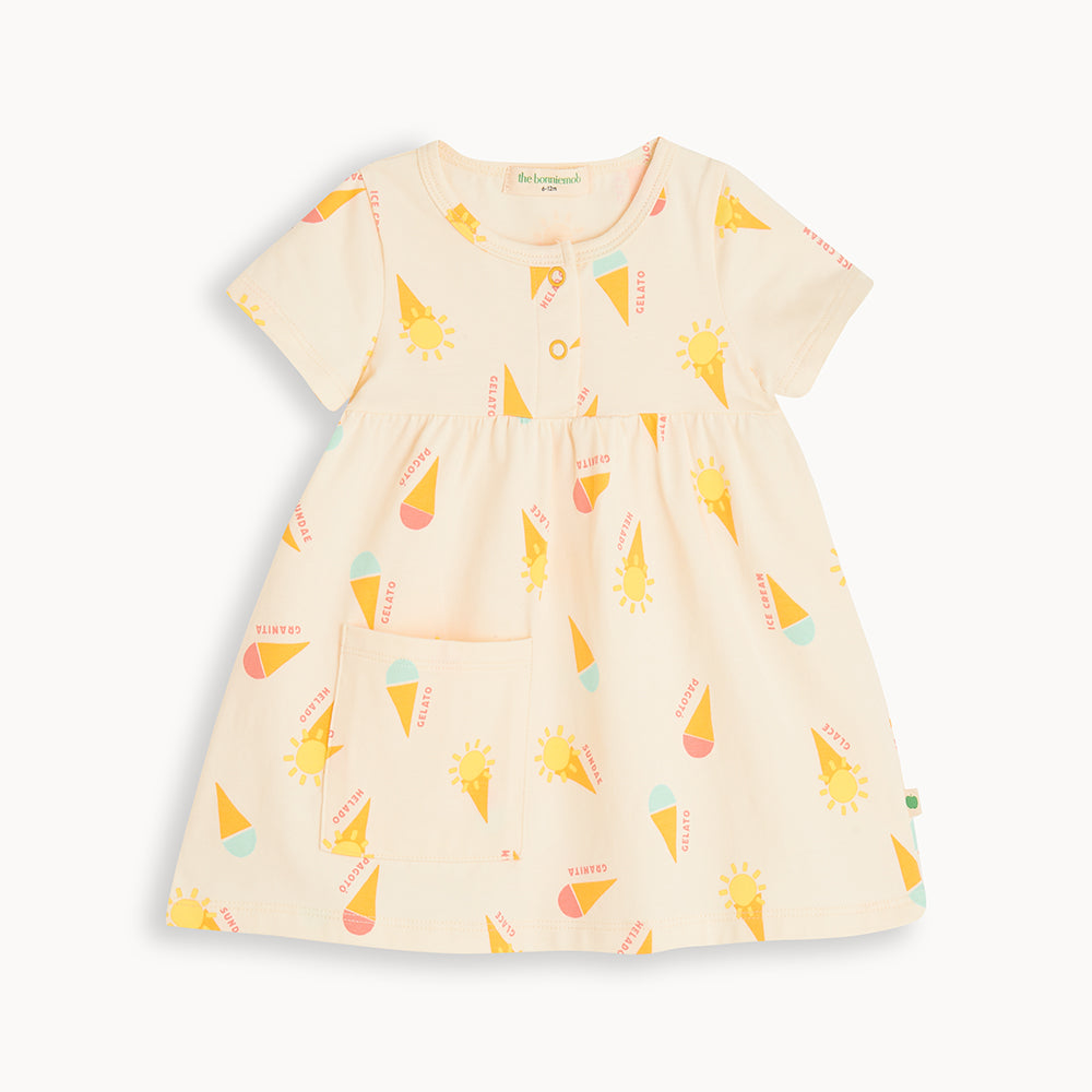 Bonnie Mob Sprinkles Short Sleeve Dress - Gelato