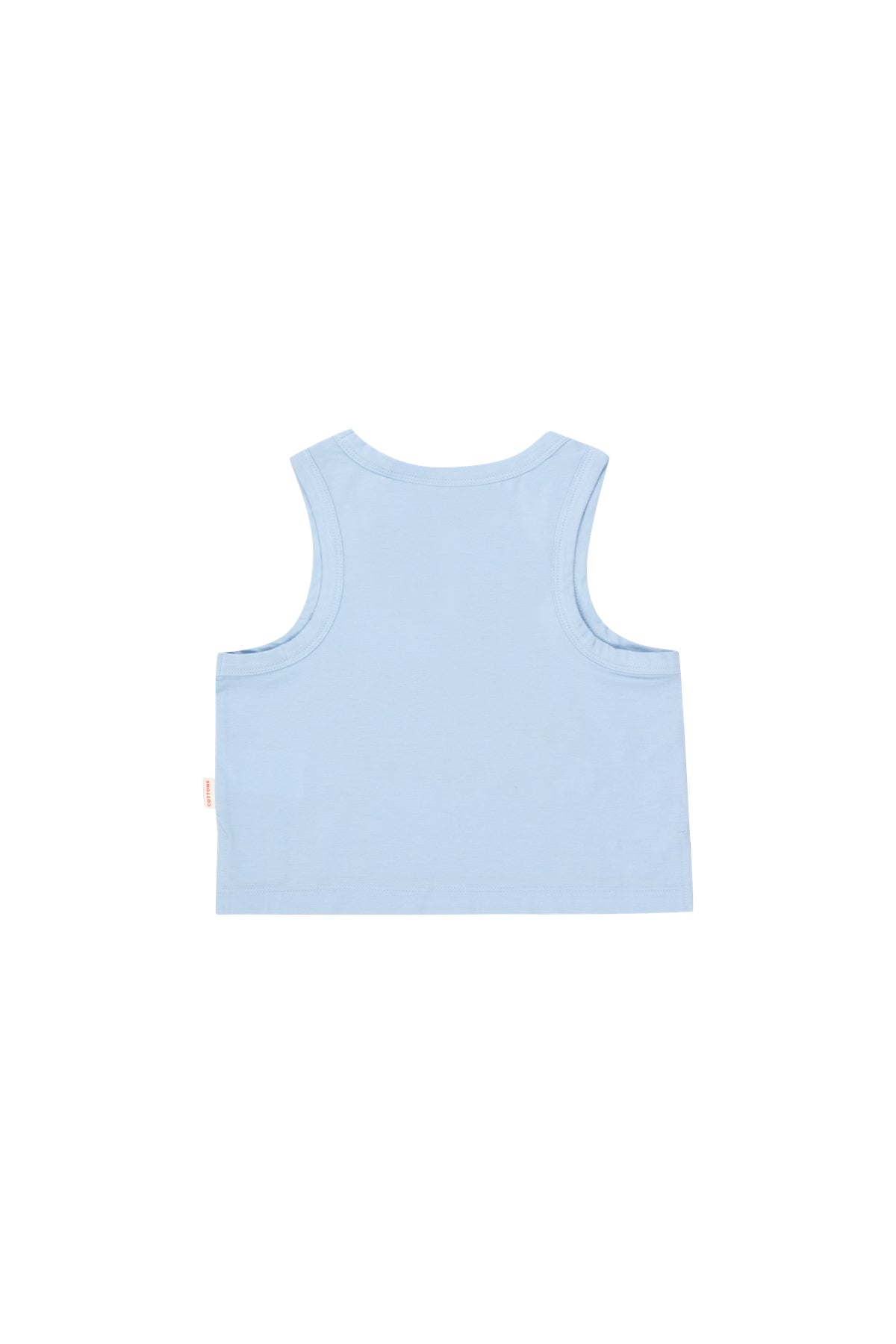 Tiny Cottons Wonderland Cropped Tank - Blue-Grey