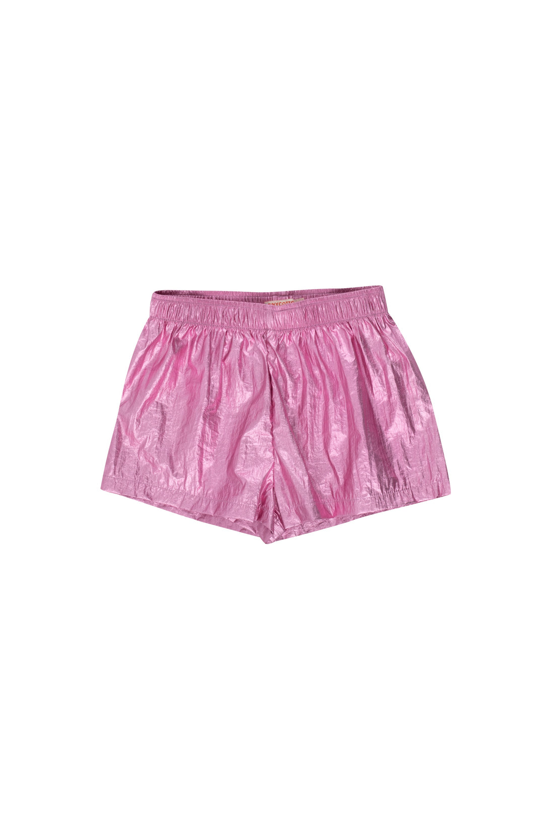 Tiny Cottons Shiny Short - Metallic Pink