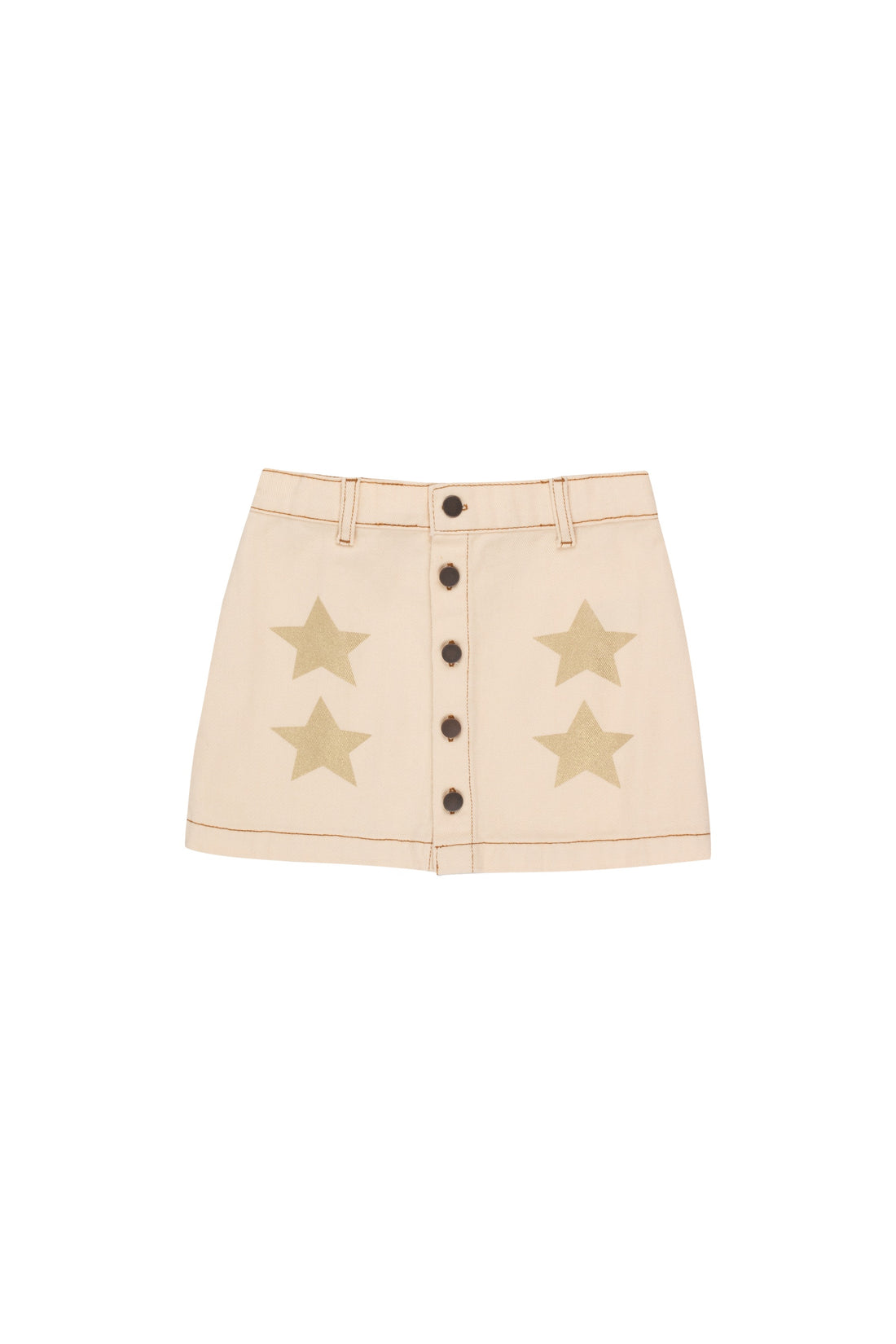 Tiny Cottons Stars Skirt - Light Cream