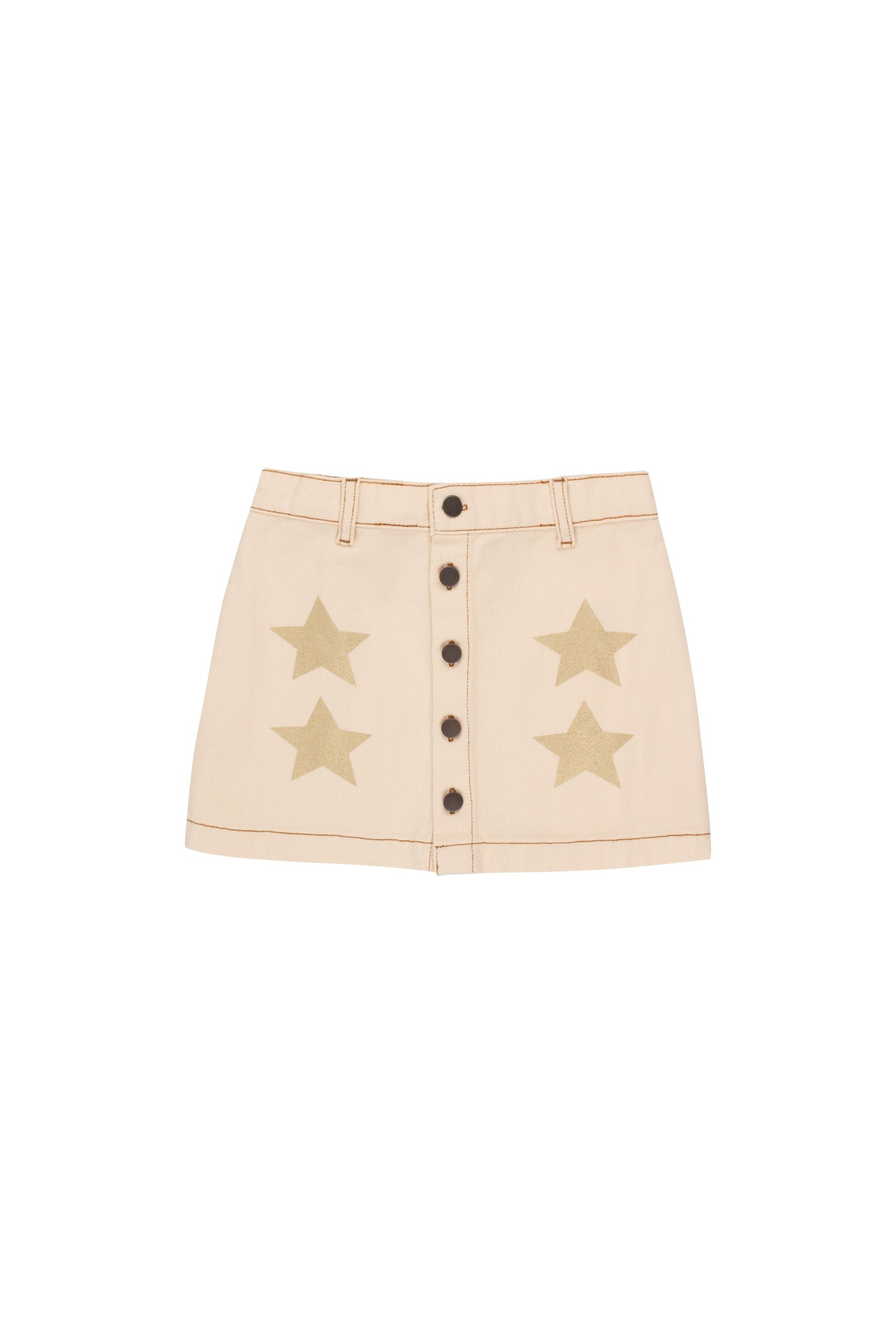 Tiny Cottons Stars Skirt - Light Cream