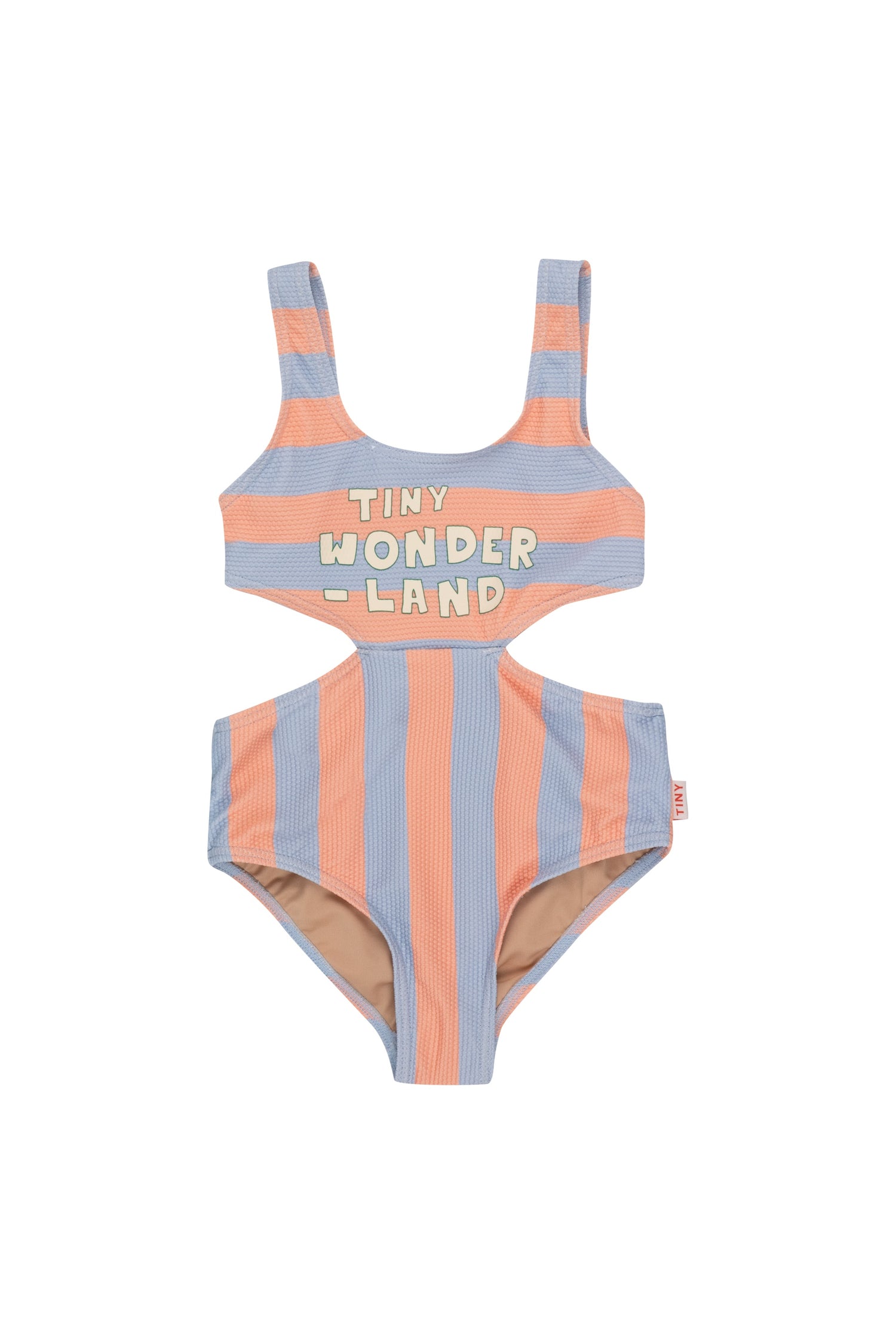 Tiny Cottons Wonderland Swimsuit - Blue-Grey / Papaya