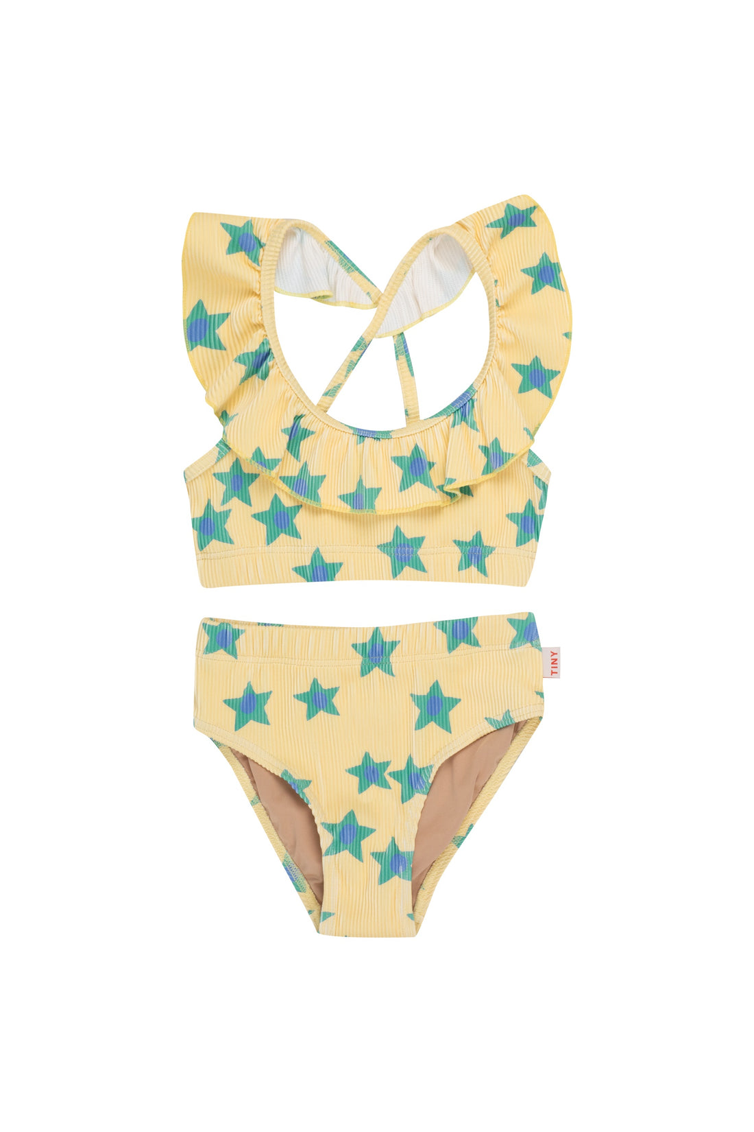 Tiny Cottons Starflowers Swim Set - Mellow Yellow