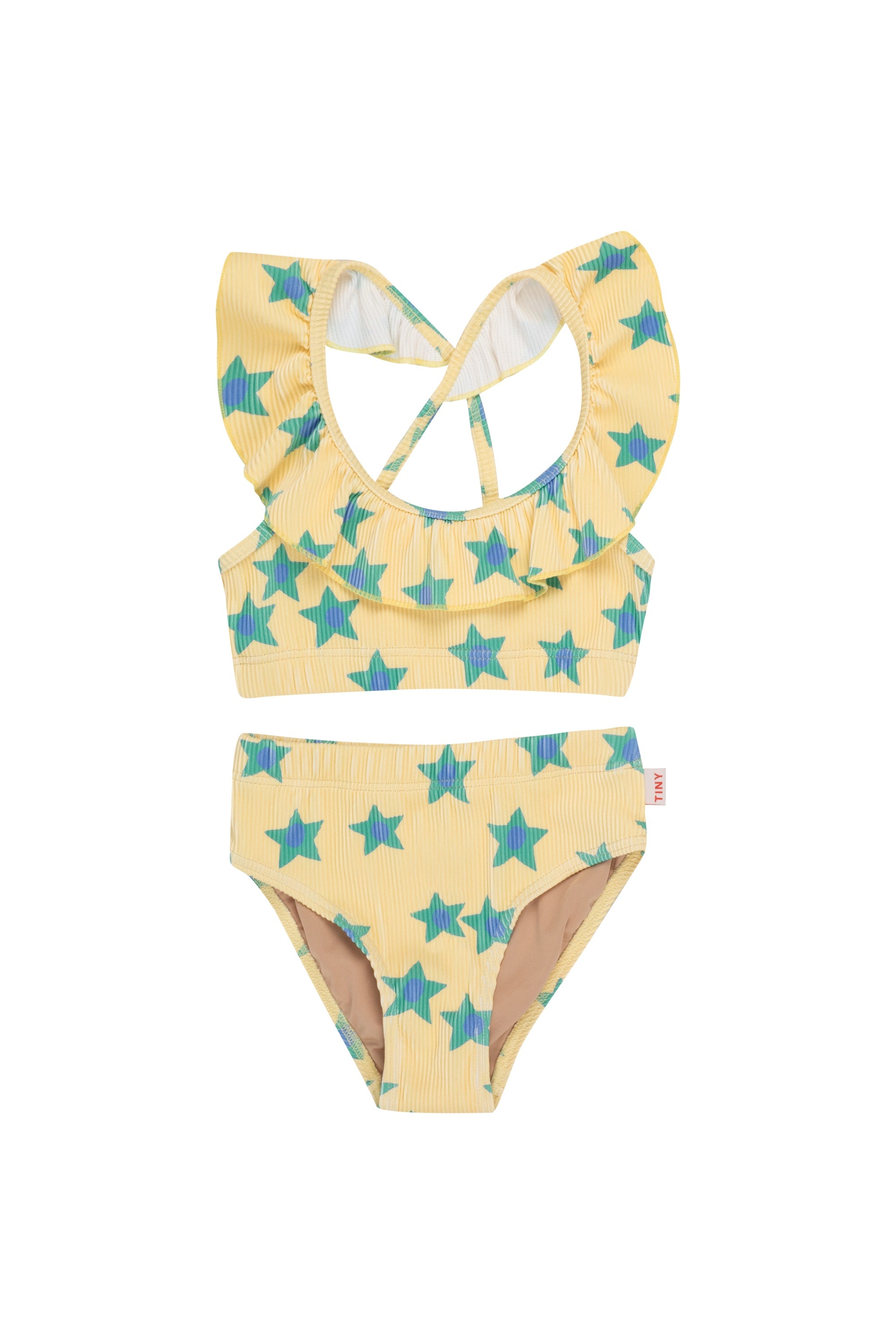 Tiny Cottons Starflowers Swim Set - Mellow Yellow