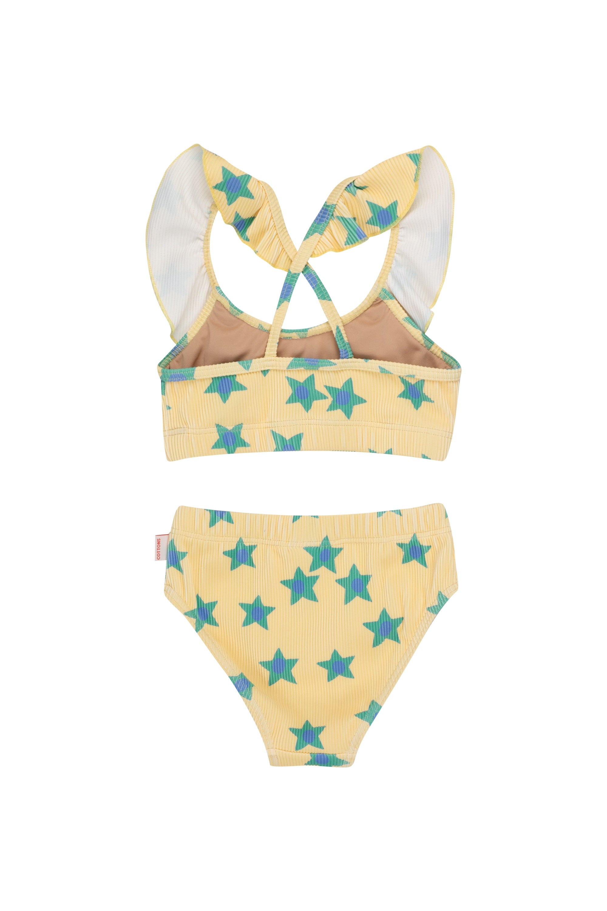 Tiny Cottons Starflowers Swim Set - Mellow Yellow