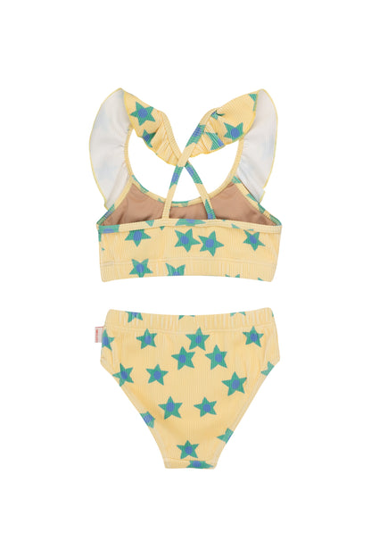 Tiny Cottons Starflowers Swim Set - Mellow Yellow