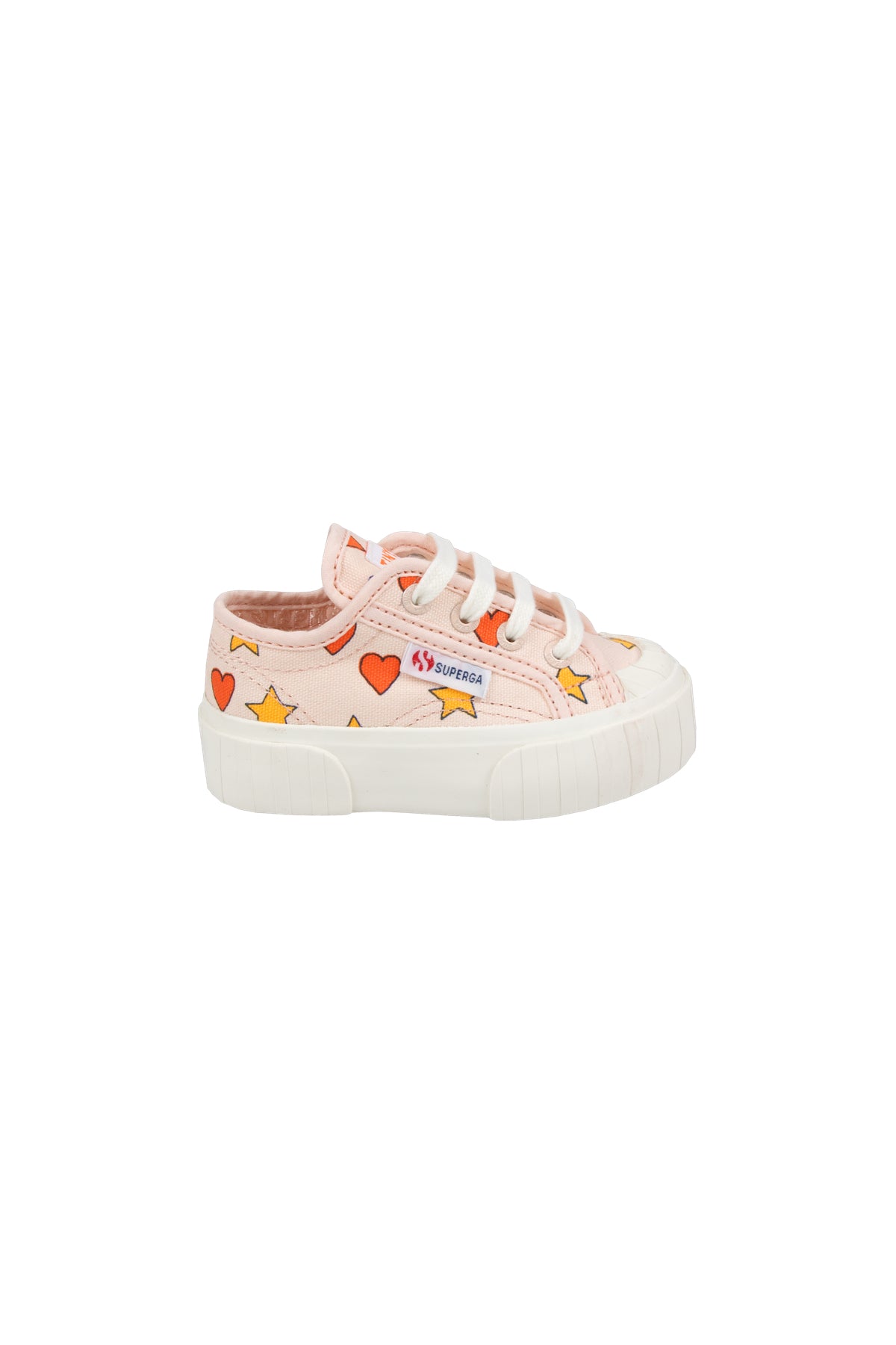 Tiny Cottons Tiny X Superga Hearts &amp; Stars Sneakers - Pastel Pink