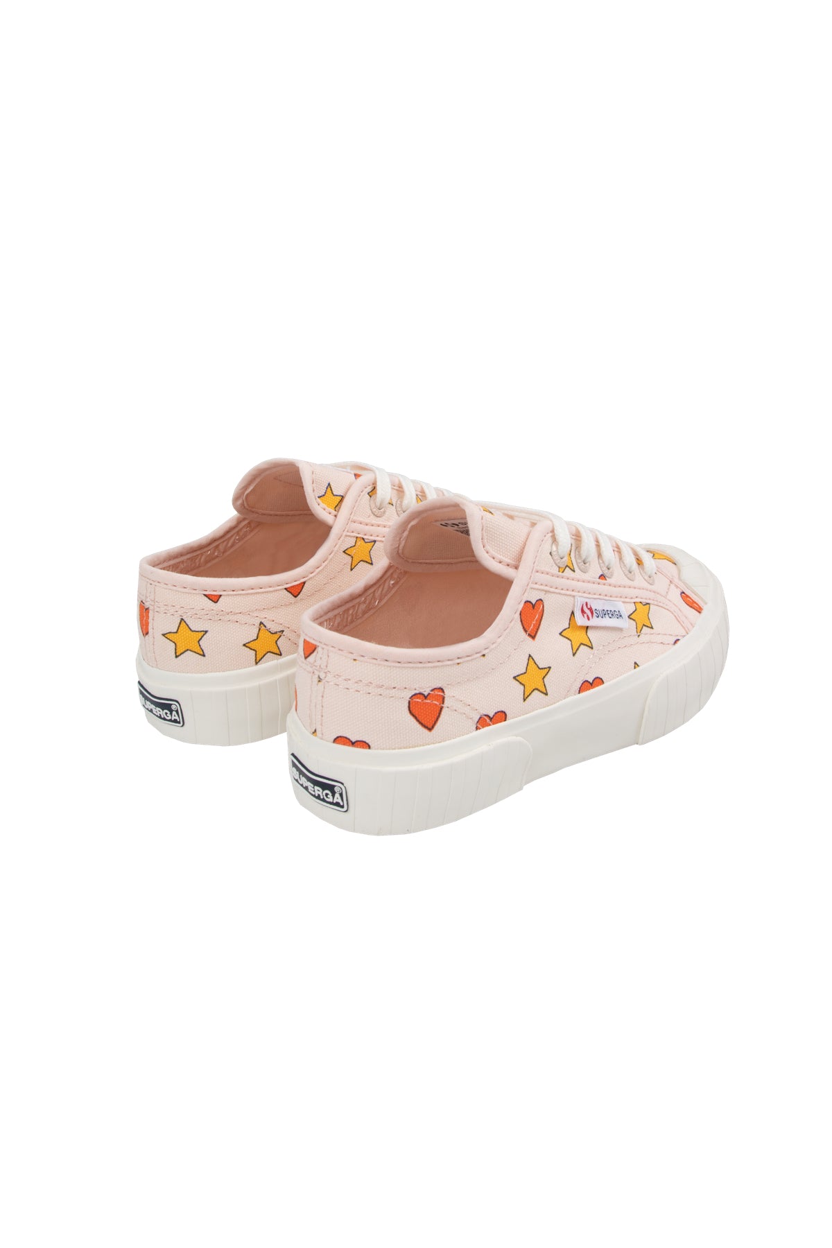 Tiny Cottons Tiny X Superga Hearts &amp; Stars Sneakers - Pastel Pink