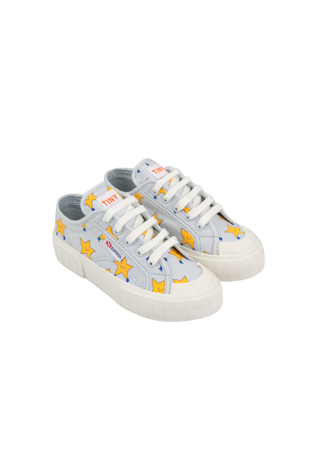 Tiny Cottons Tiny X Superga Dancing Stars Sneakers - Sky Grey