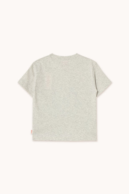 Tiny Cottons Tiny League Graphic Tee - Light Grey Heather