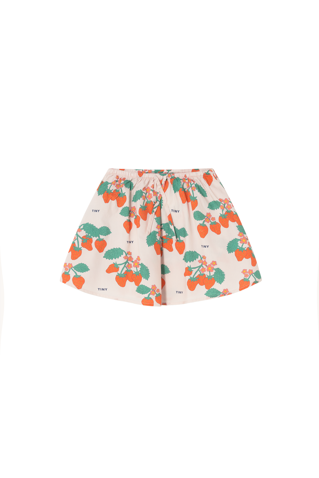 Tiny Cottons Strawberries Skirt - Pastel Pink