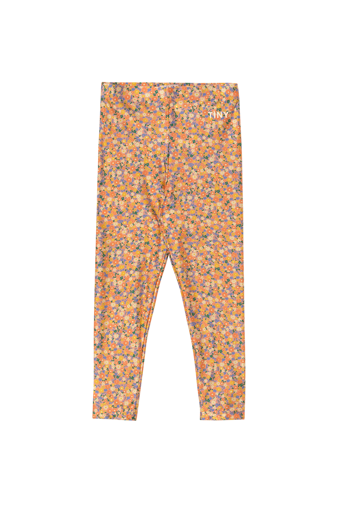 Tiny Cottons Garden Leggings - Papaya