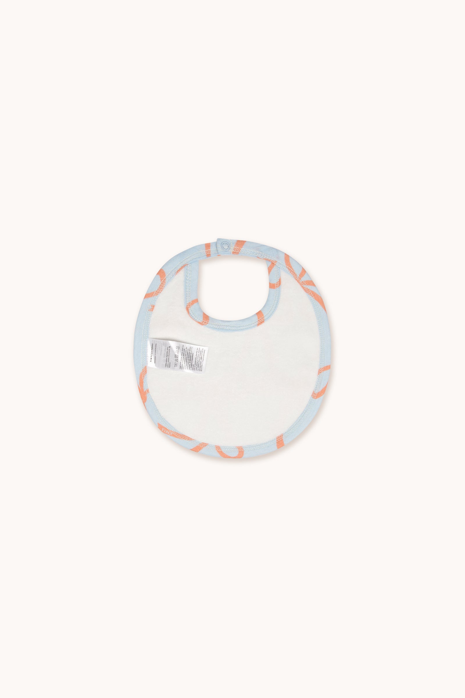 Tiny Cottons Bows Bib - Light Blue