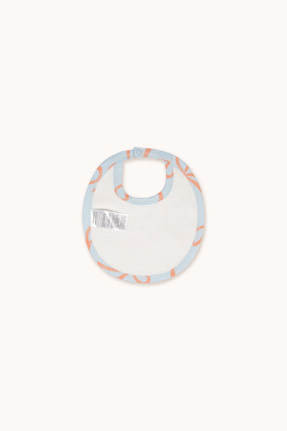 Tiny Cottons Bows Bib - Light Blue