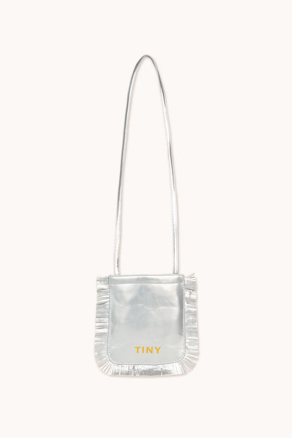 Tiny Cottons Fringes Bag - Silver Metallic