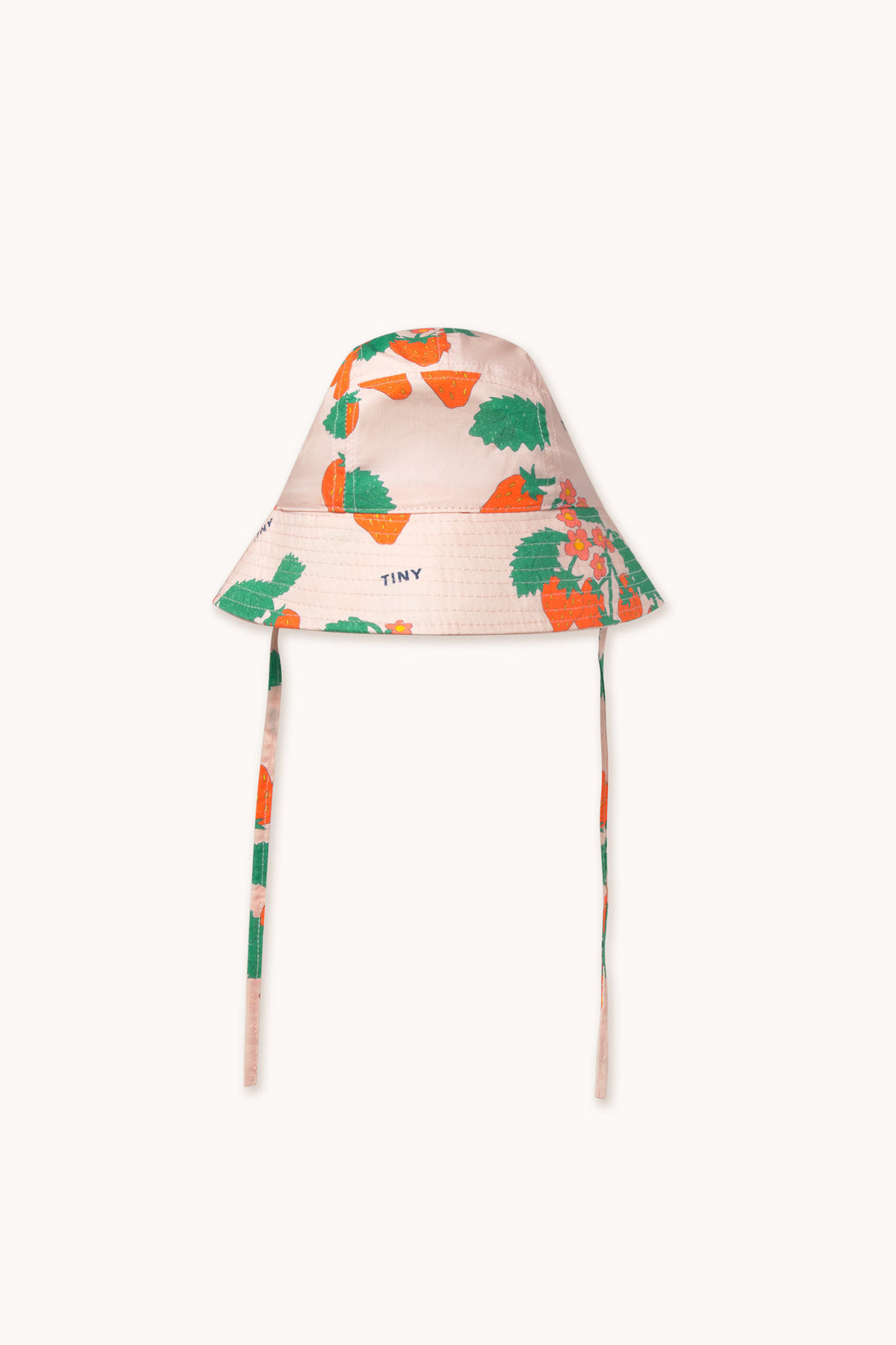 Tiny Cottons Strawberries Bucket Hat - Pastel Pink