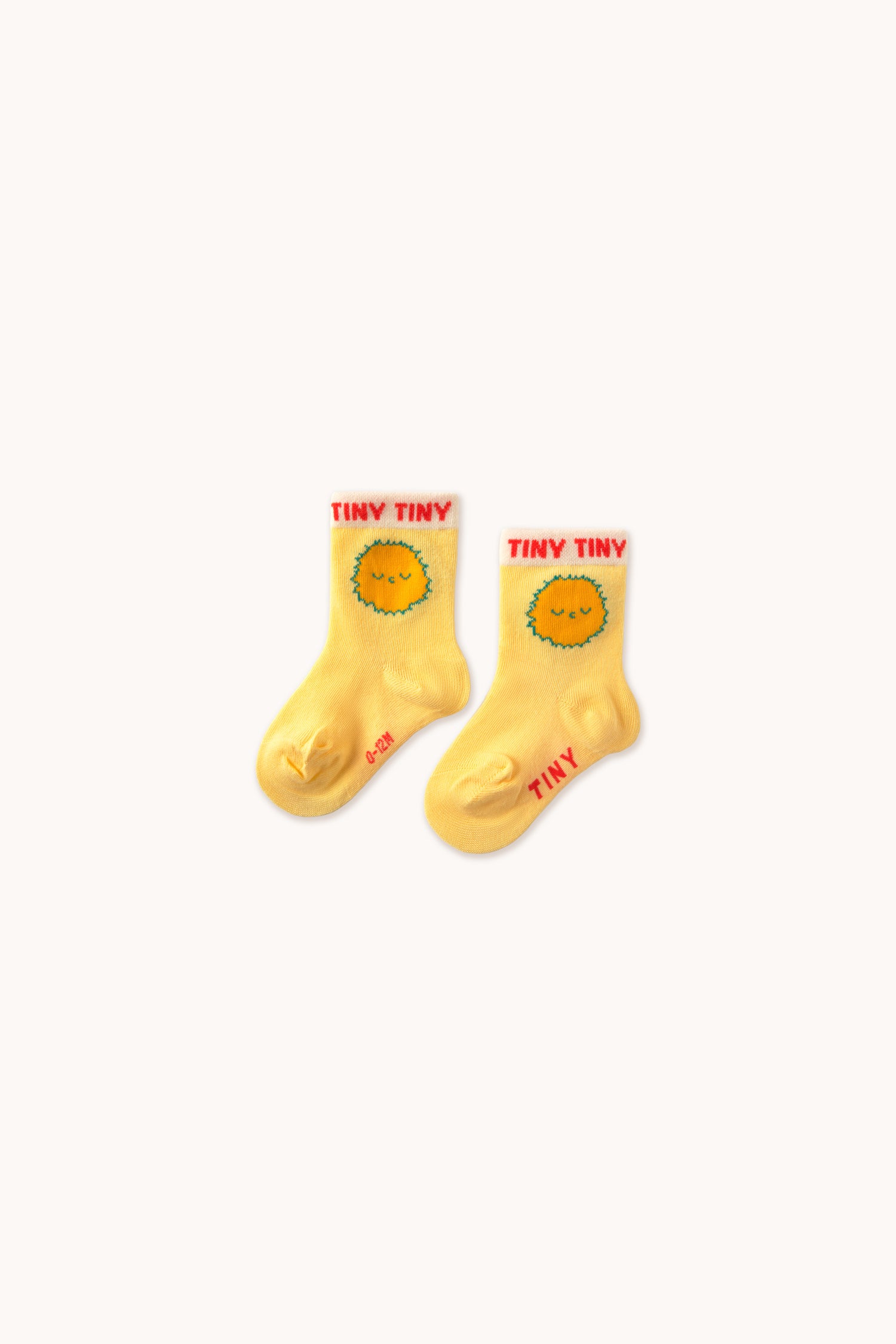 Tiny Cottons Sun Medium Socks - Mellow Yellow