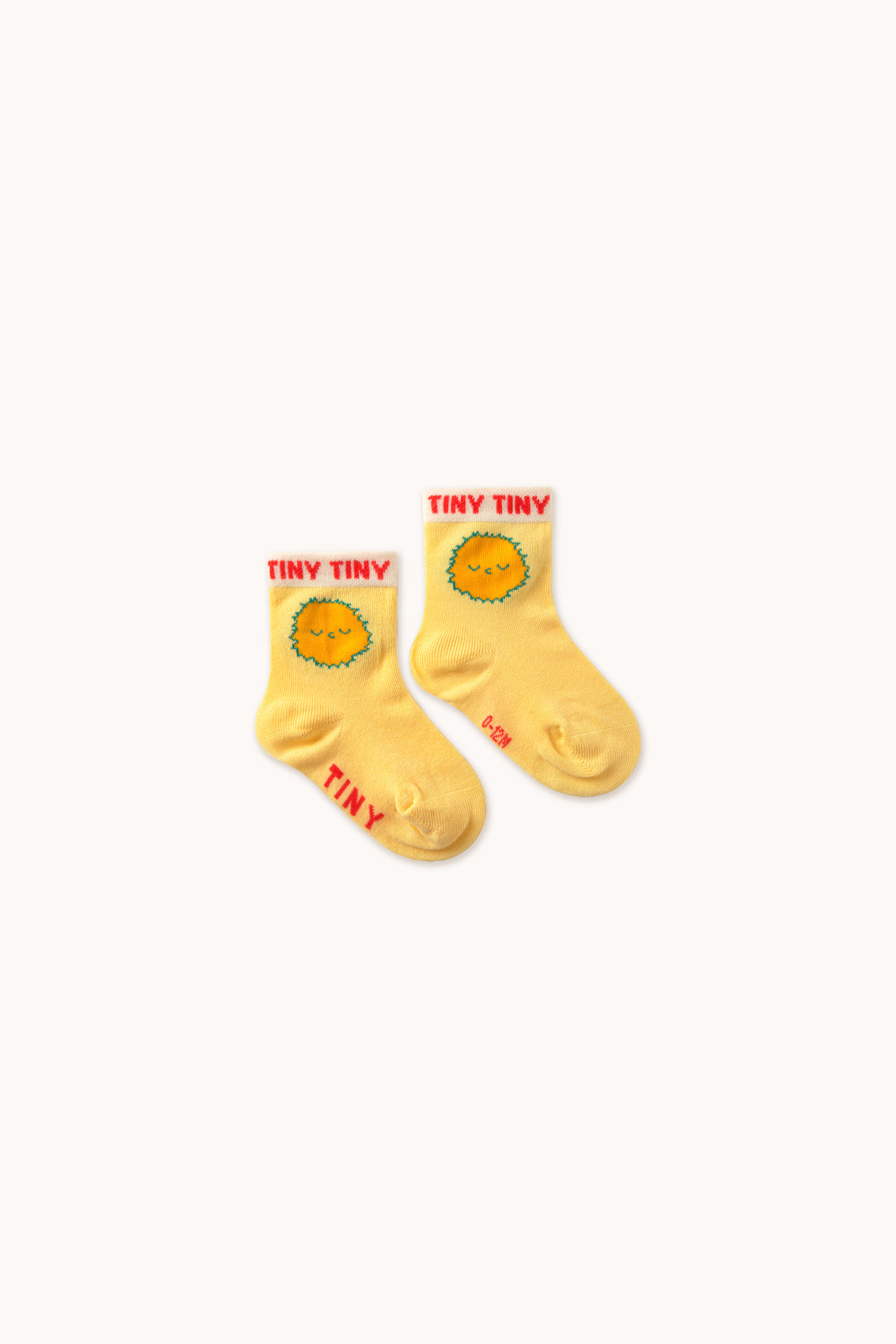 Tiny Cottons Sun Medium Socks - Mellow Yellow