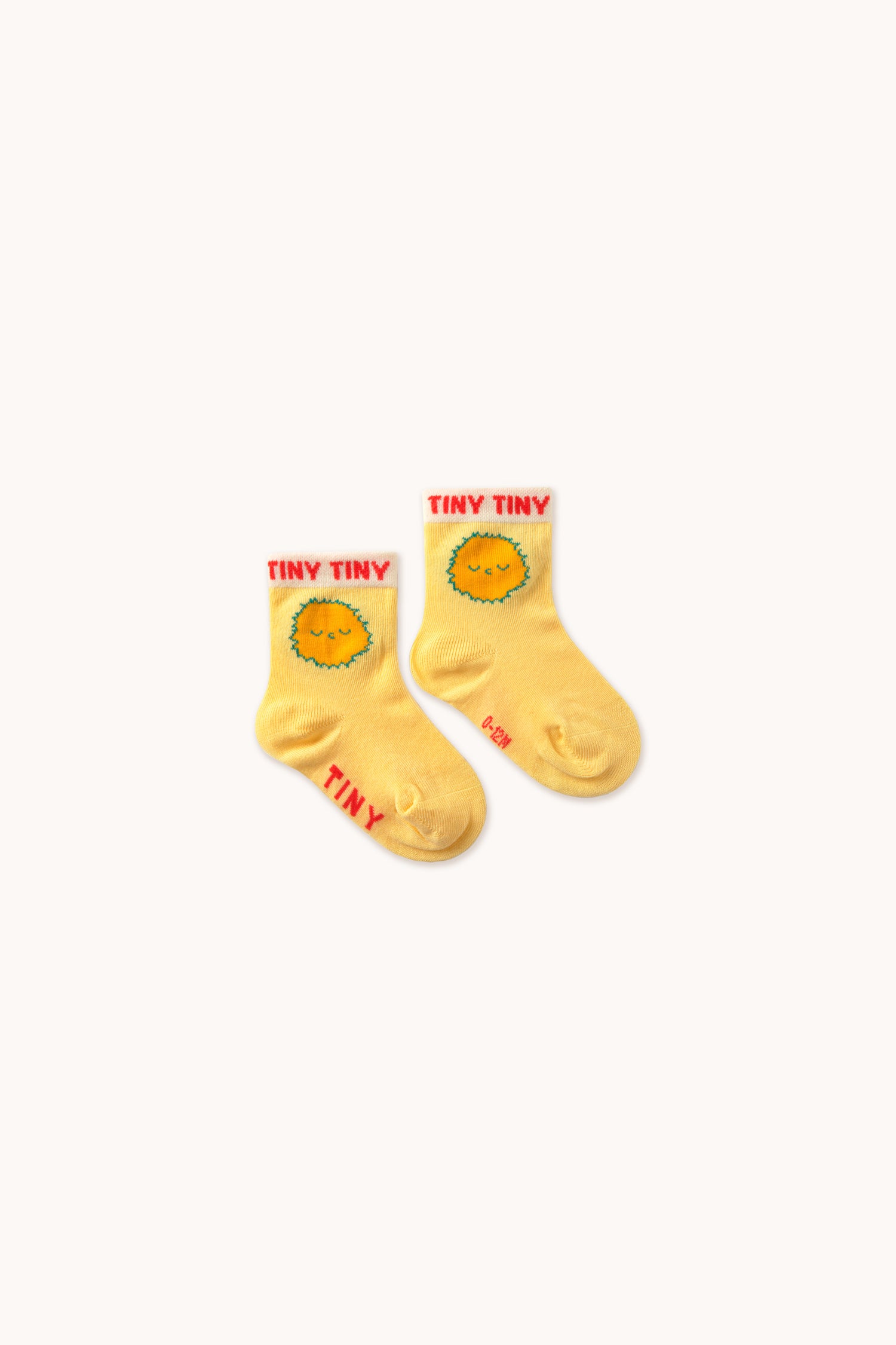 Tiny Cottons Sun Medium Socks - Mellow Yellow