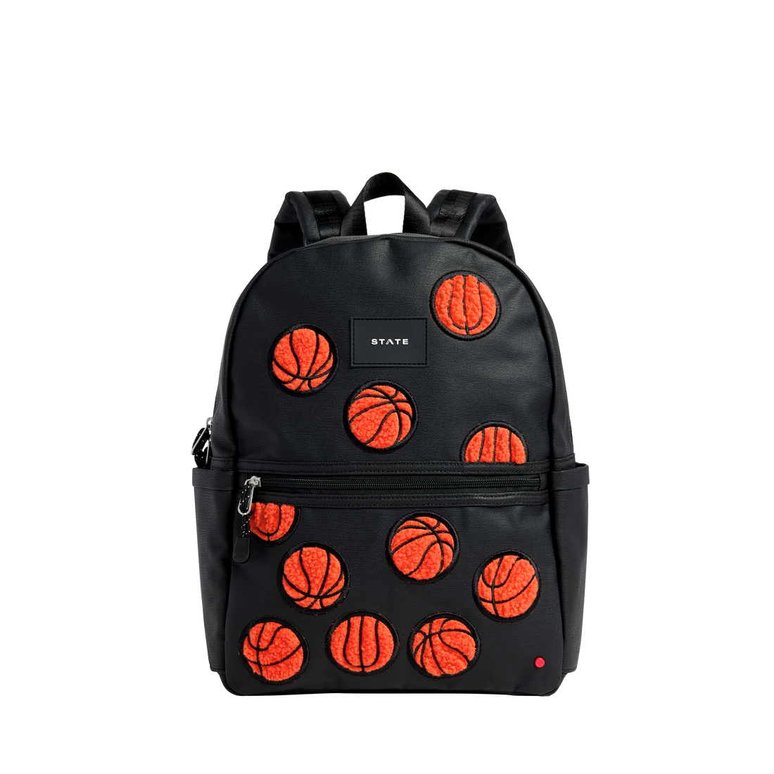 State Bags Kane Kids Backpack - Fuzzy Basketballs