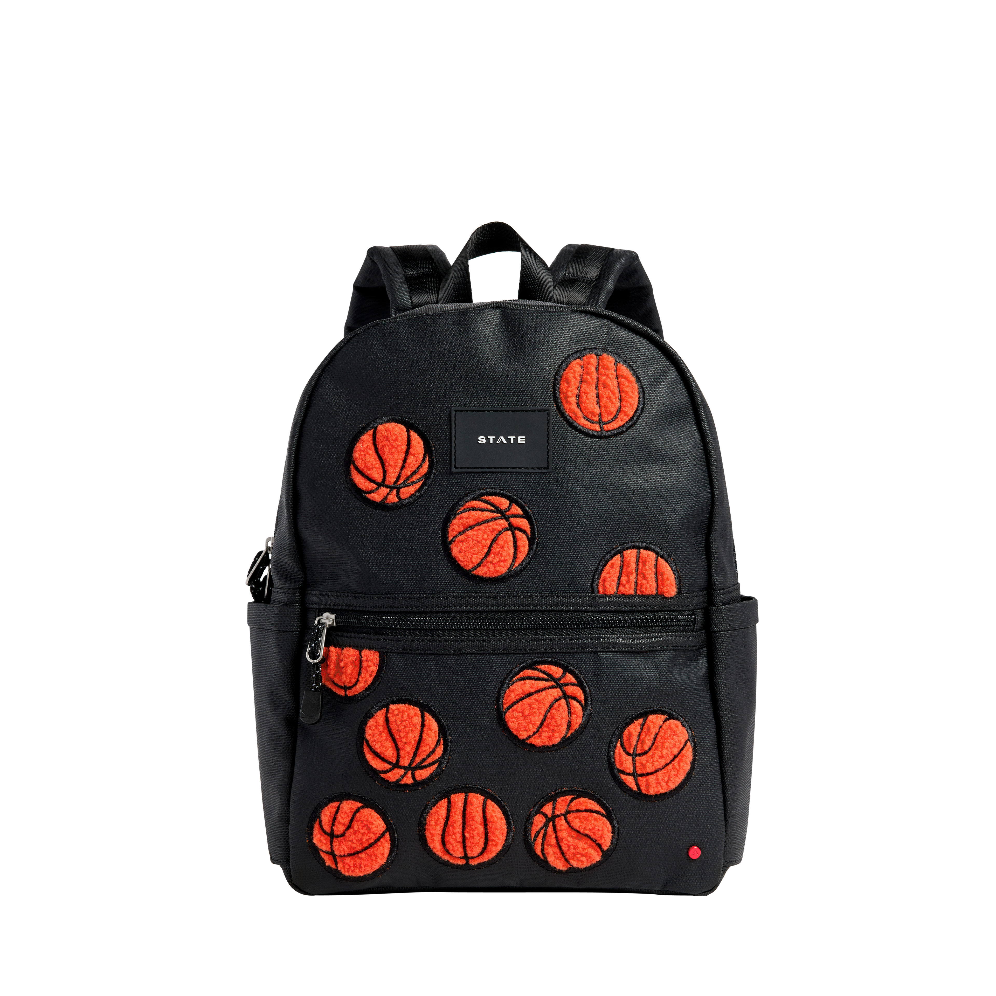 State Bags Kane Kids Backpack - Fuzzy Basketballs