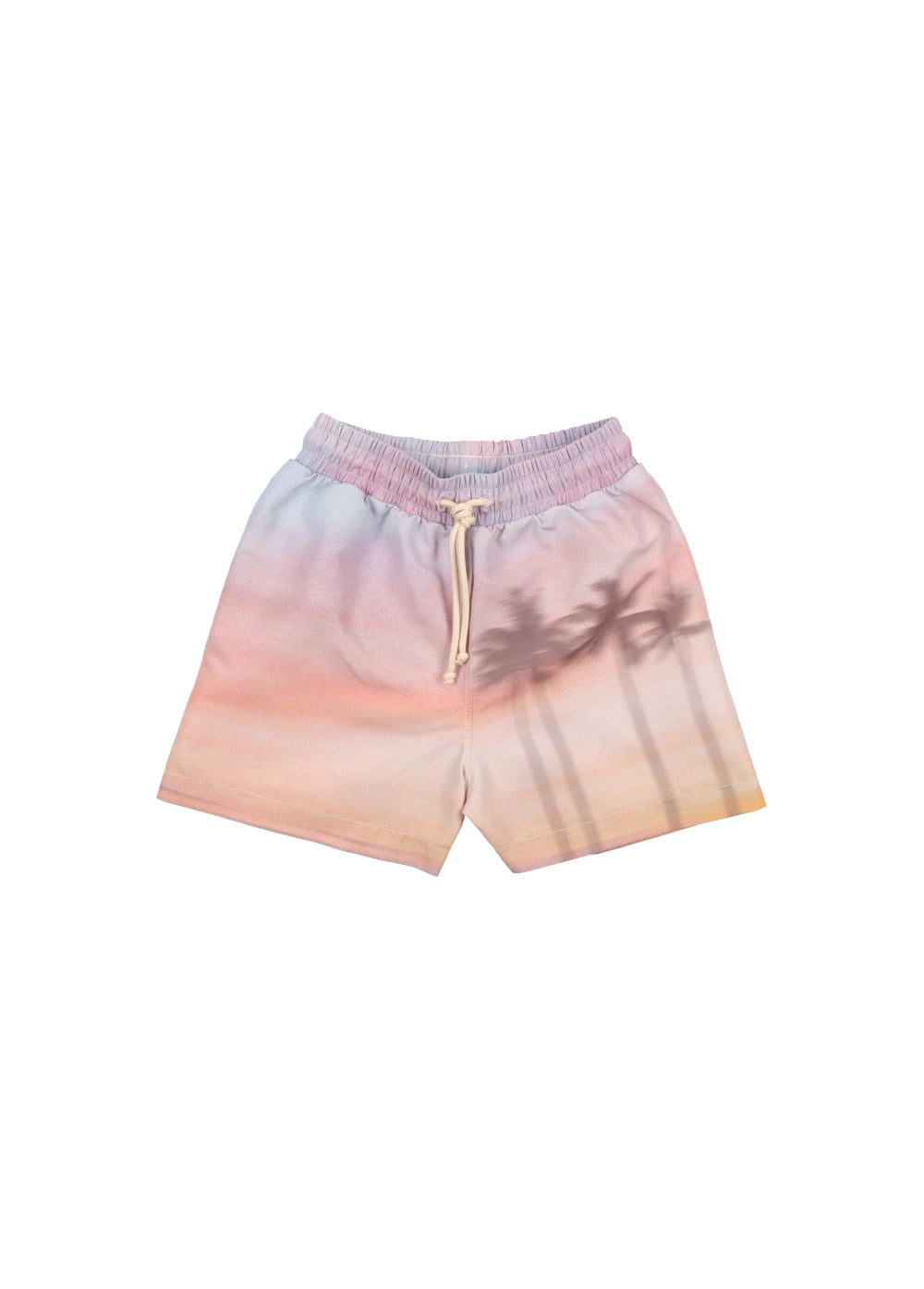 The New Society Sunset Swim Short - Sunset Print