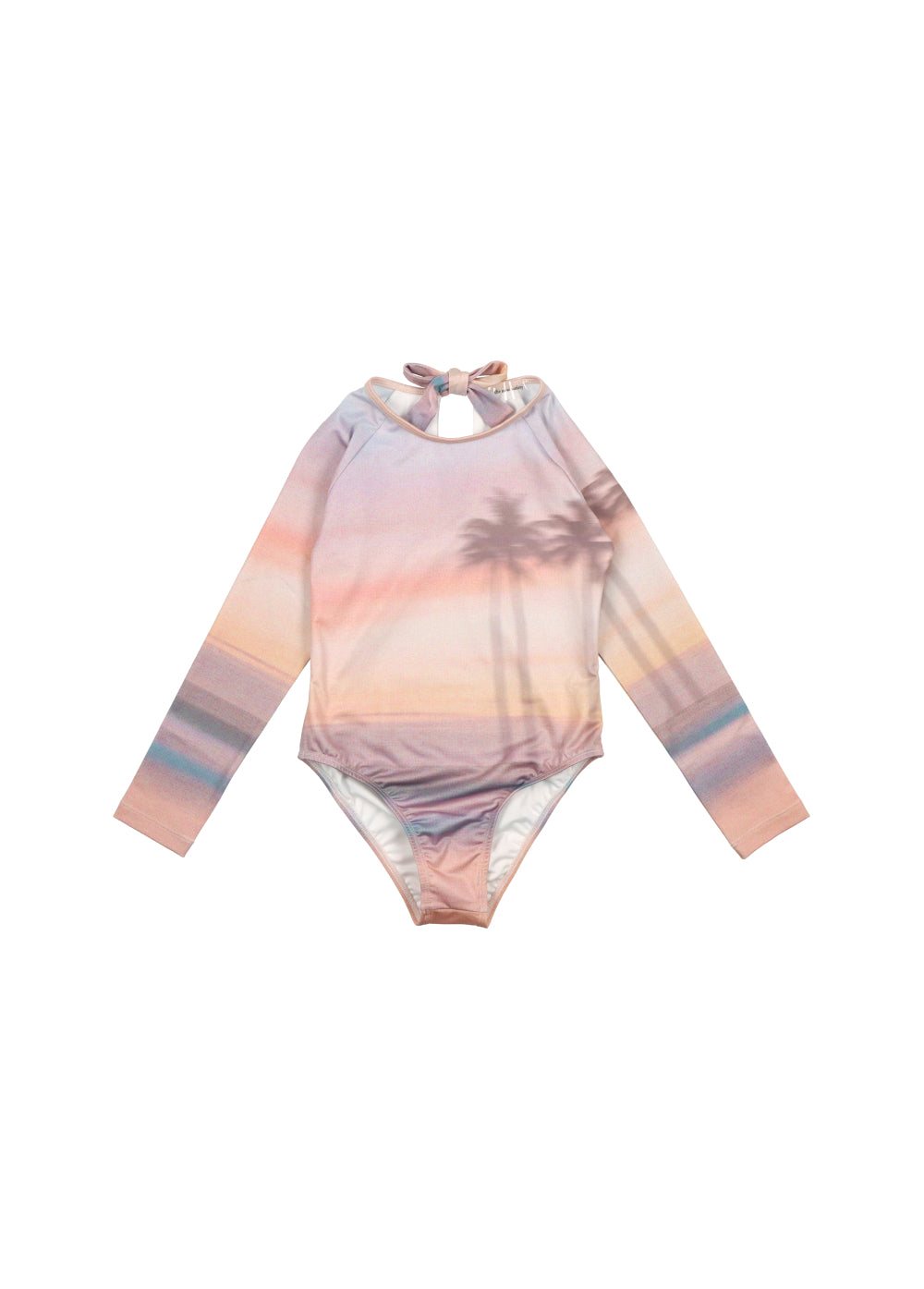 The New Society Sunset Swimsuit - Sunset Print