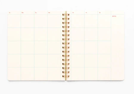 Shorthand Press Undated Planner - Smiley Face