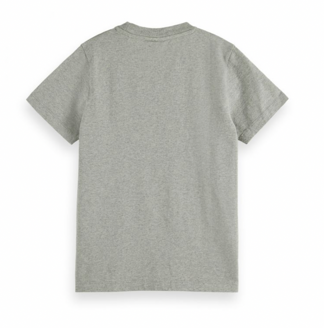 Scotch &amp; Soda Boys Artwork T-Shirt - Grey Melange