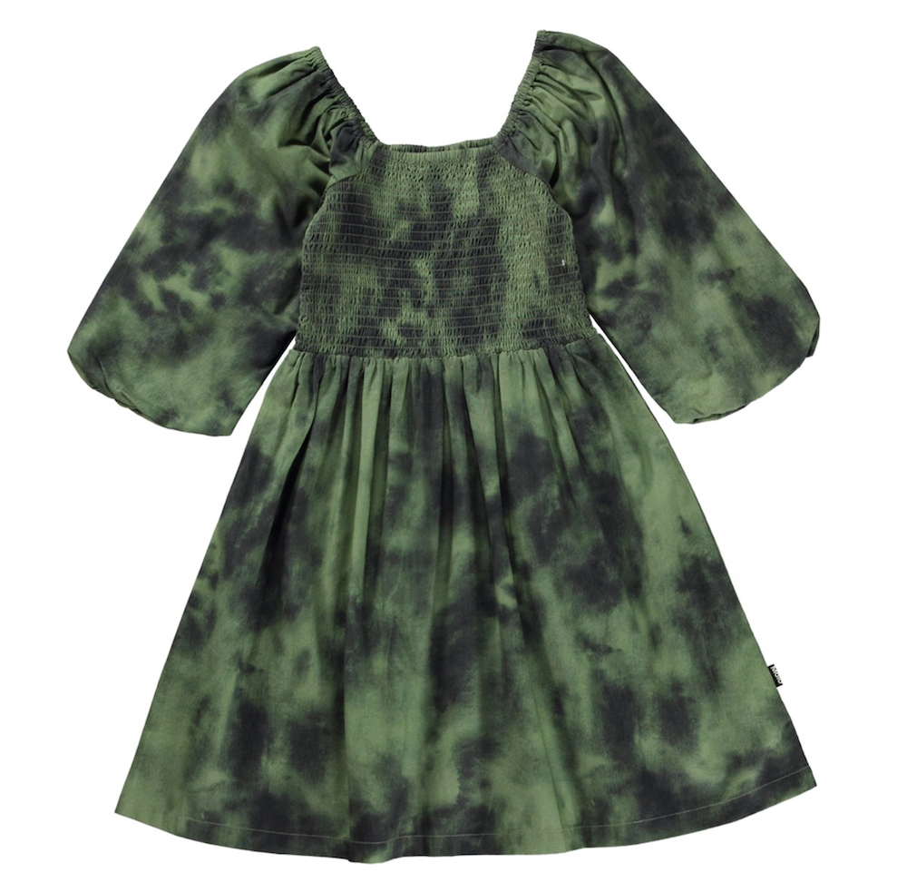 Molo Cherisa Dress - Moss Tie Dye