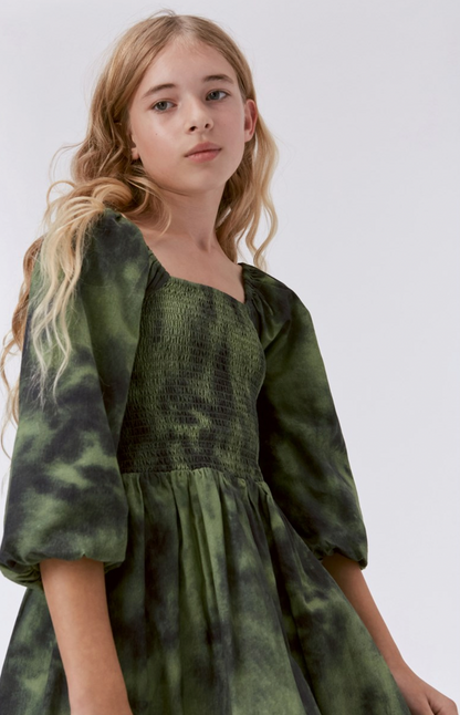 Molo Cherisa Dress - Moss Tie Dye