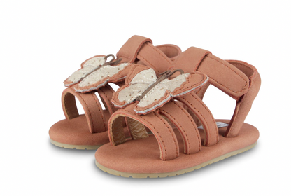 Donsje Tuti Sky Sandals | Papillon - Walnut Nubuck