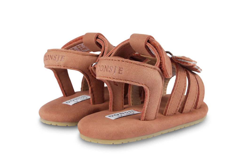 Donsje Tuti Sky Sandals | Papillon - Walnut Nubuck