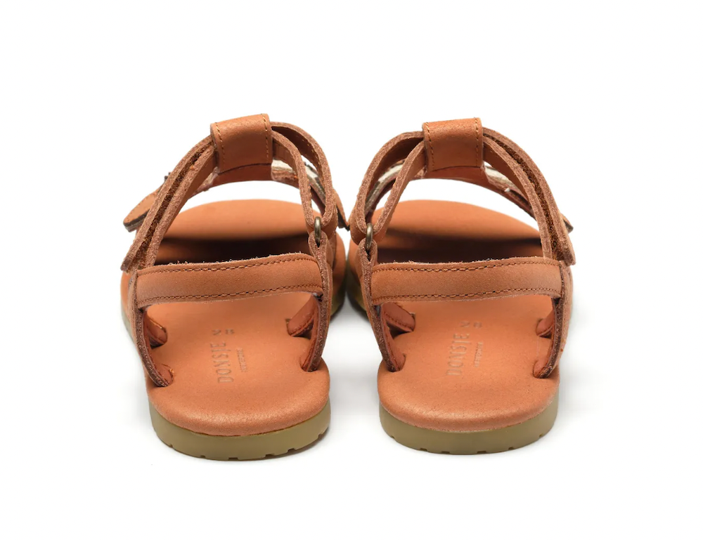 Donsje Iles Sky Shoes | Papillon - Walnut Leather