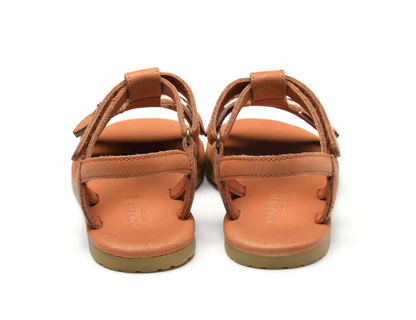 Donsje Iles Sky Shoes | Papillon - Walnut Leather