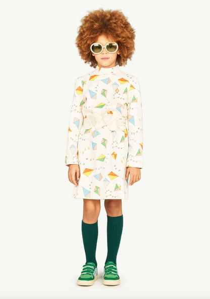 The Animals Observatory Bug Kids Dress - Ecru