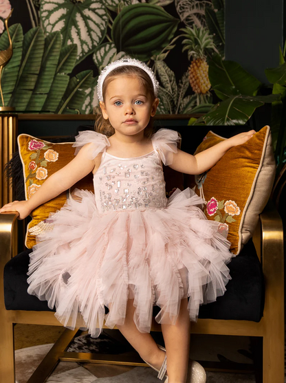 Tutu Du Monde Bebe Glittering Tutu Dress - Crystal Pink