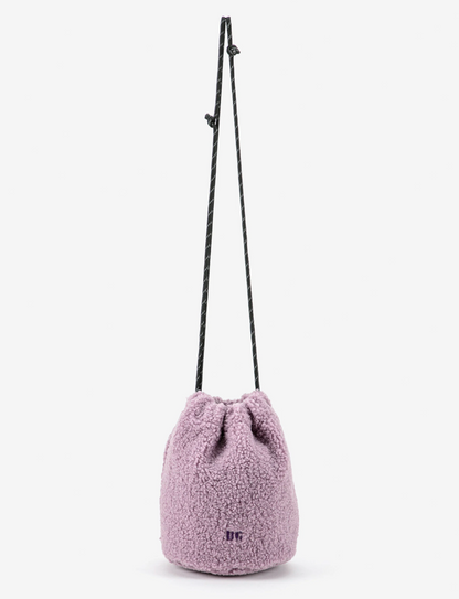 Bobo Choses Shearling Shoulder Bag - Lavender