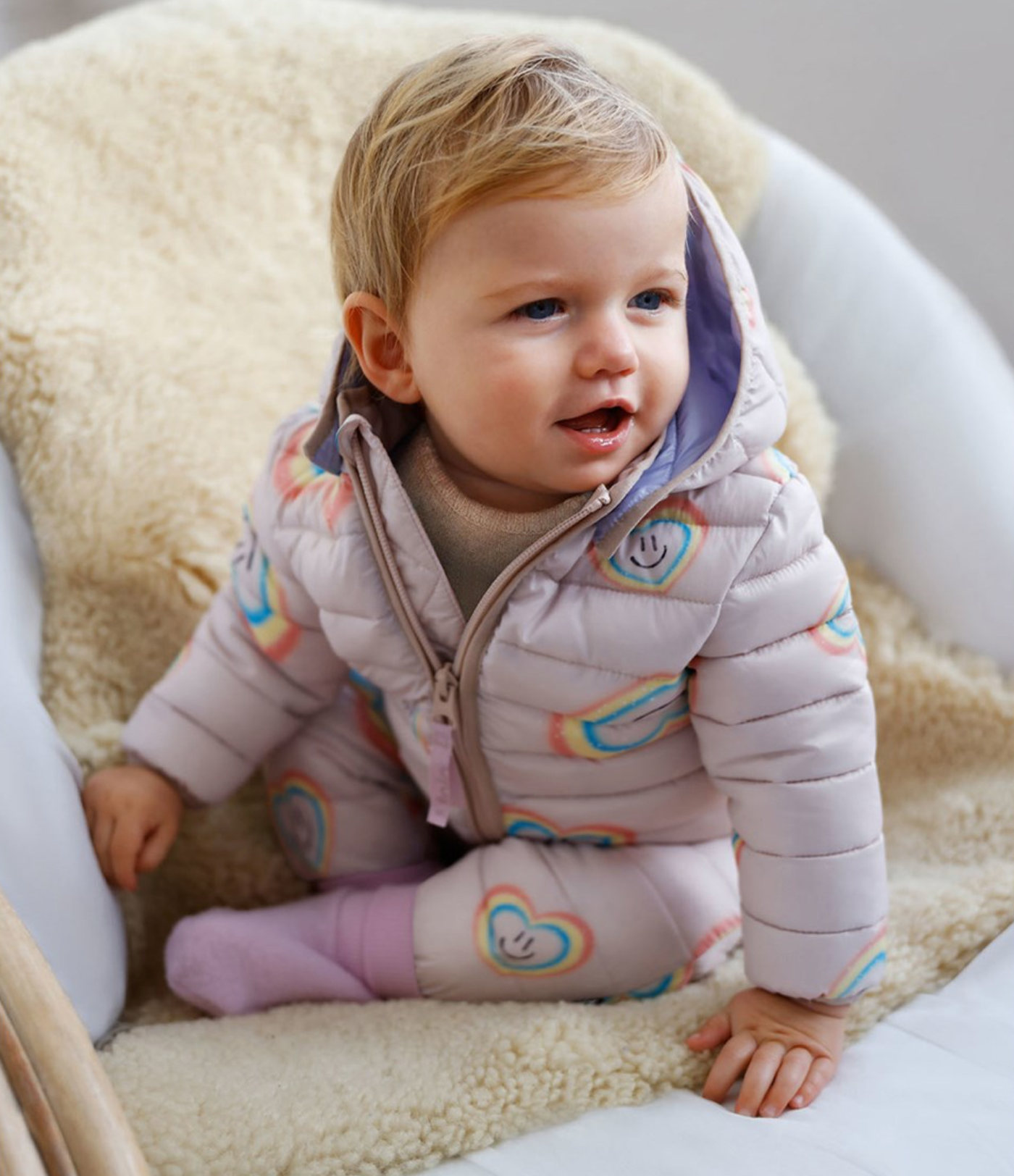 Molo Harmony Jacket - Baby Aura Heart