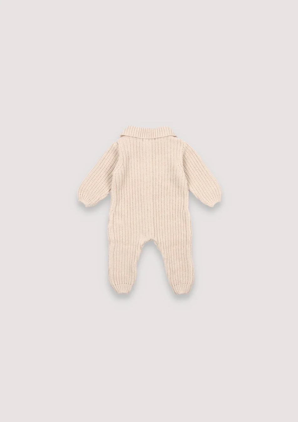 The New Society Baby Rib Onesie - Sand