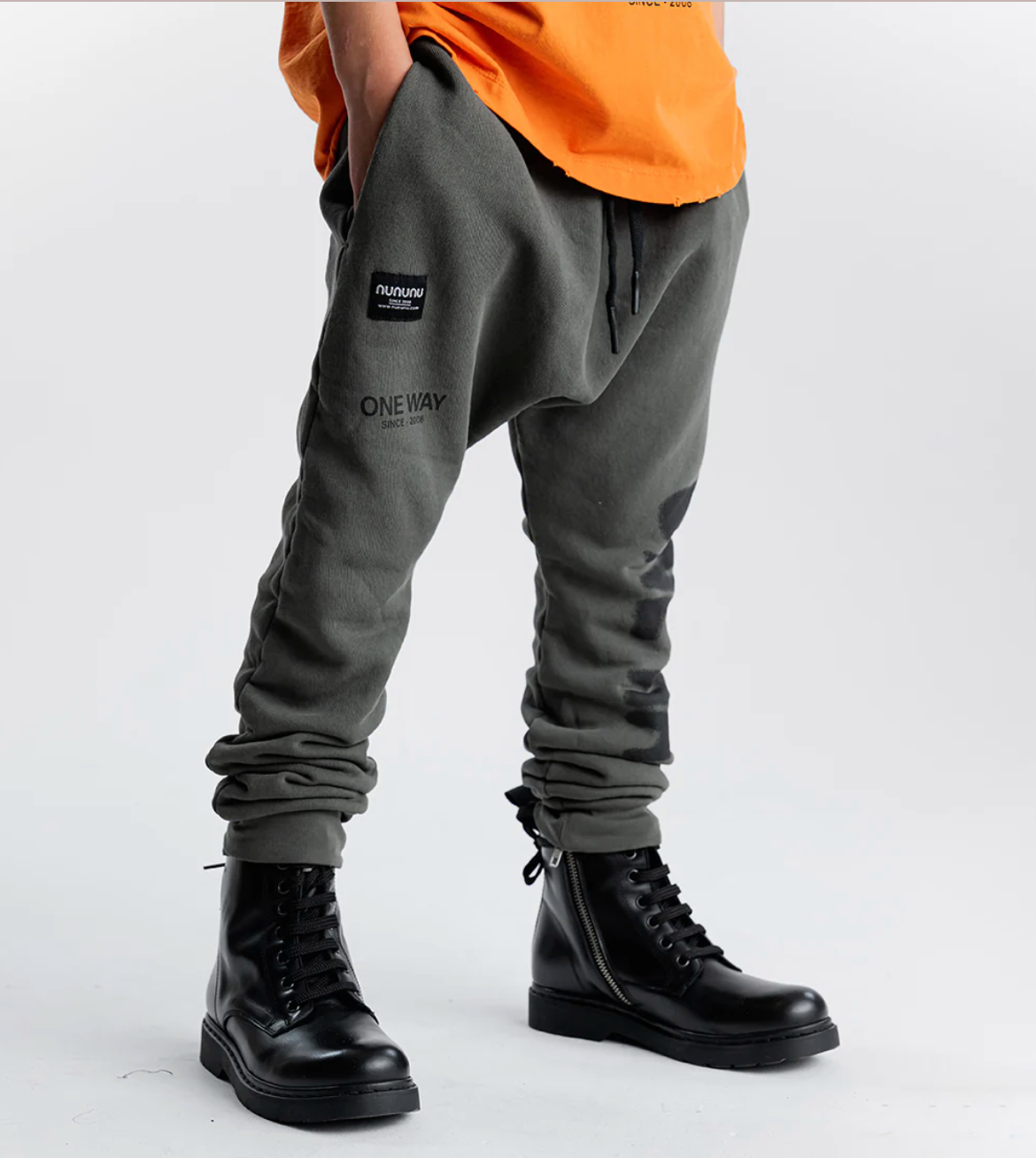 Nununu One Way Baggy Pants - Graphite