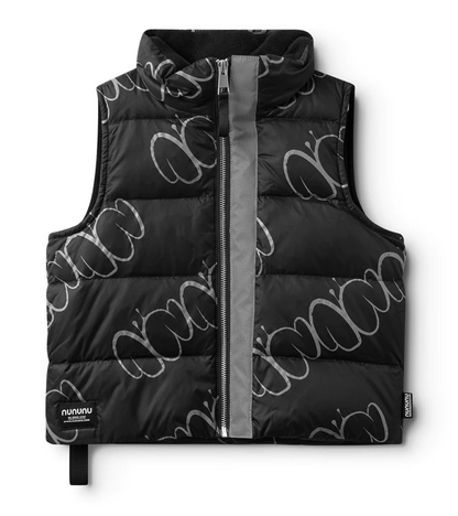 Nununu Bubbly Nununu Down Vest - Black