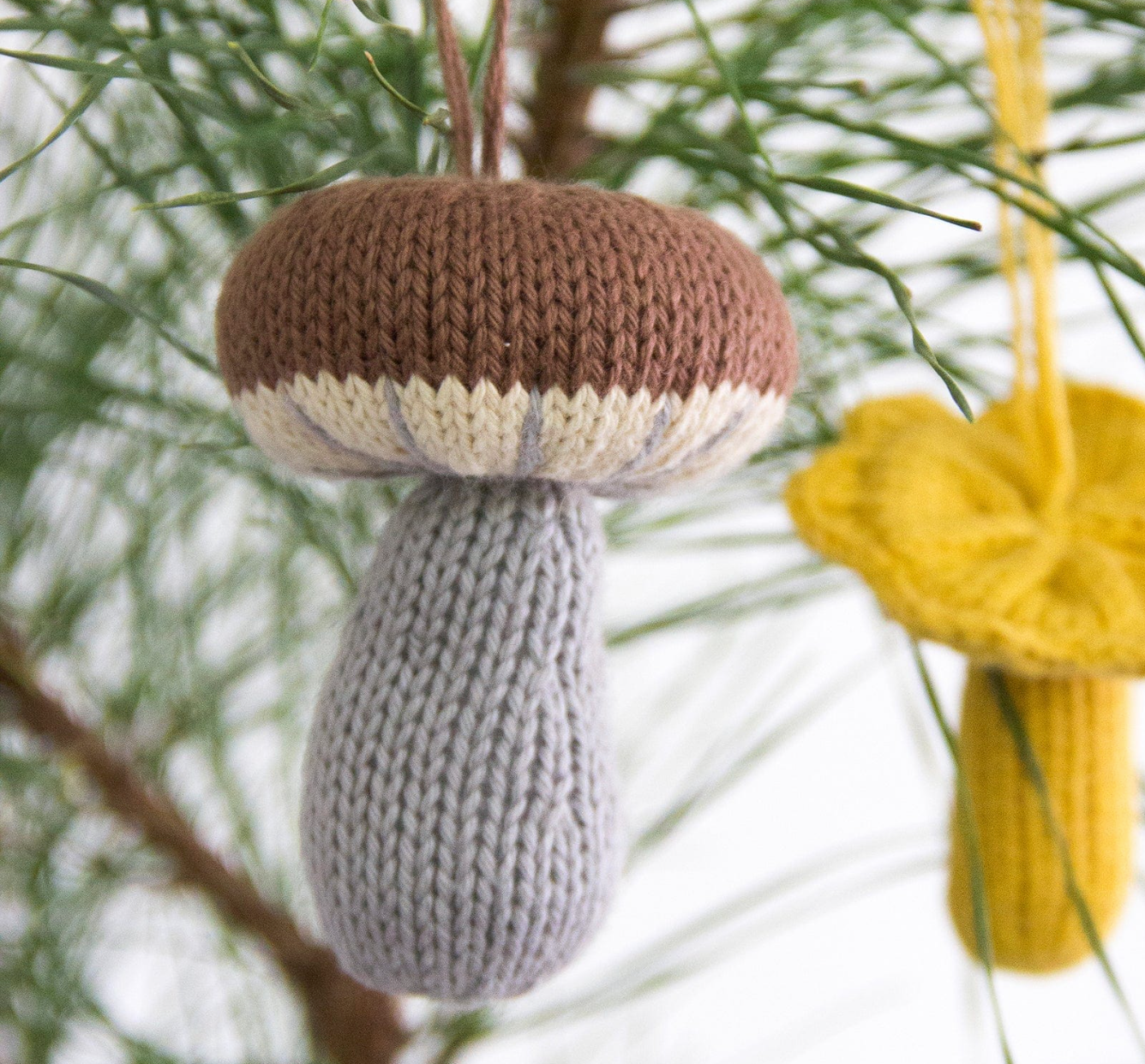 Bla Bla Holiday Ornaments - Mushrooms