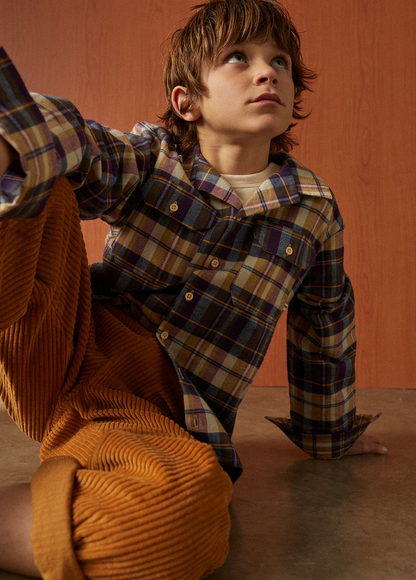 The New Society Dakota Shirt - Dakota Check